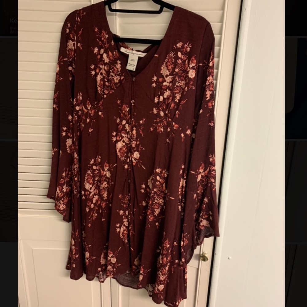 American rag long sleeve dress